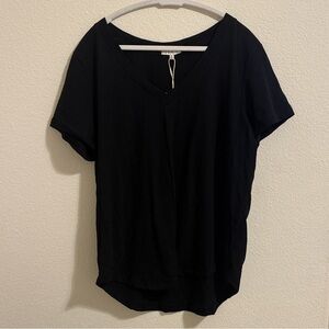 Z supply size xl black short sleeve Asher v-neck t-shirt NWT